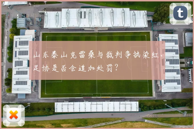 山东泰山克雷桑与裁判争执染红，足协是否会追加处罚？